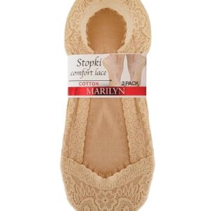 STOPKI MARILYN DAMSKIE COMFORT LACE 2PACK