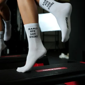 Skarpety z napisem Crazy Socks