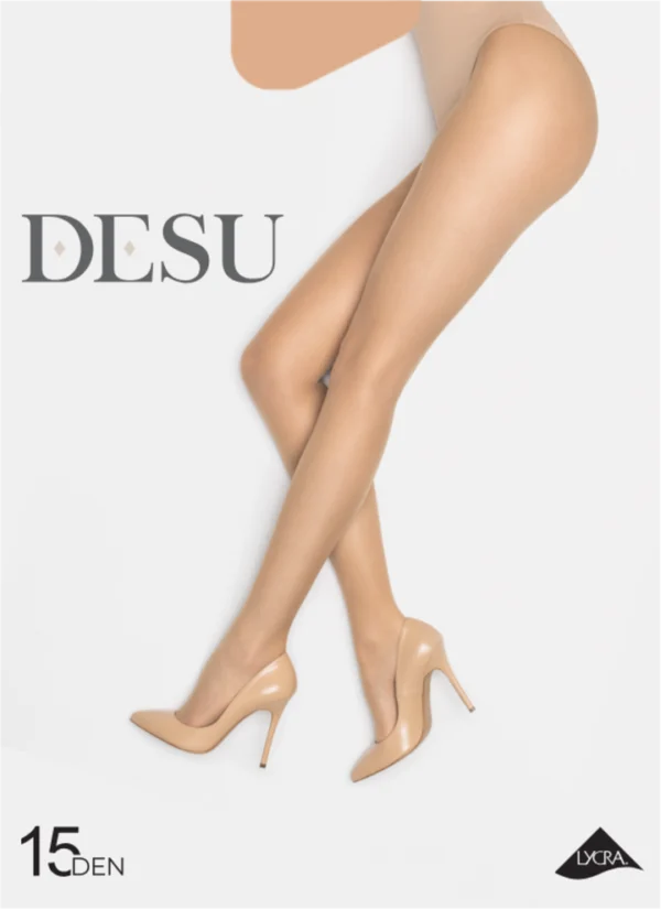 DESU rajstopy damskie, 15 den, visone