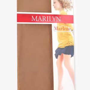Rajstopy dziecięce beżowe gładkie Marlene 20 Marilyn