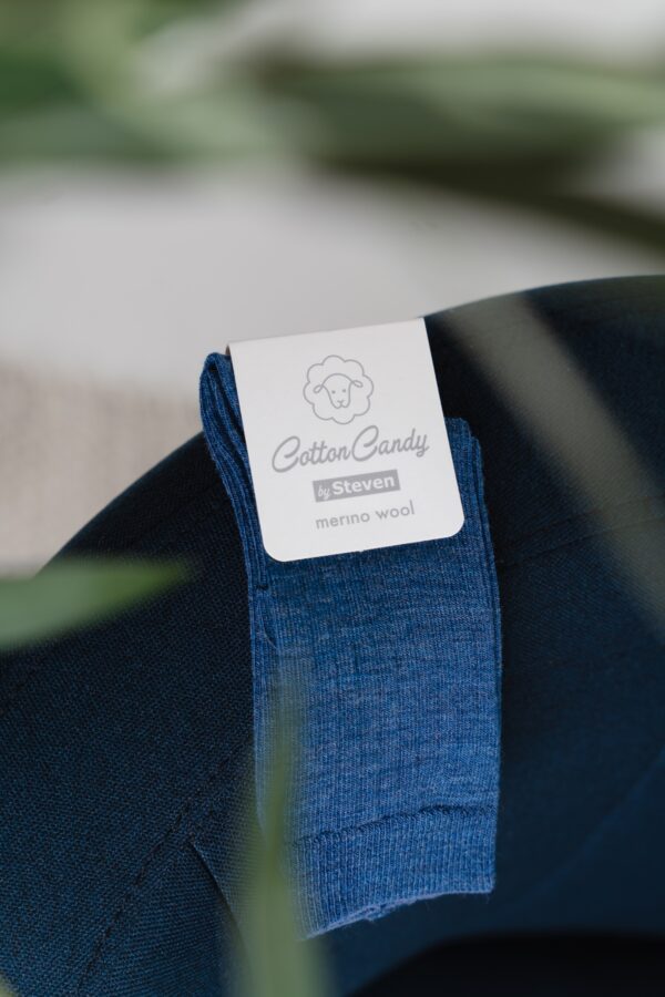 Skarpety dziecięce Steven MERINO WOOL prążek 130