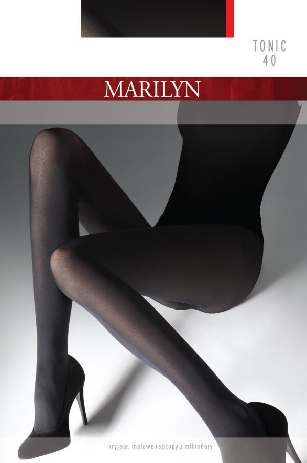 Marilyn rajstopy Tonic 40 den matowe kryjące mikrofibra 2-5
